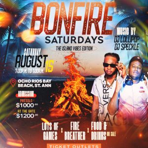 BONFIRE SATURDAYS – THE ISLAND VIBES EDITION